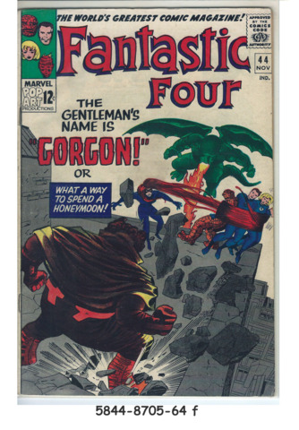 Fantastic Four #044 © November 1965 Marvel Comics
